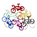 Aluminum Beer Bottle Opener Keychain Bicycle Mini Bottle Openers Keys Colle V8F5