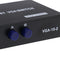 2-Port VGA Switch, Video Audio Bidirectional Switcher Box Metal Housing Shell