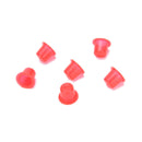 100x Small Plastic Tattoo Ink Cups Caps Holder Pigment Supplies Gw