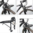 Aluminum Alloy Bike Bicycle Front Rack Luggage Shelf Panniers Bracket AU