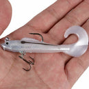 5 pcs LUSHAZER soft bait 9.3g 14g fishing lures artificial fishing baits fi