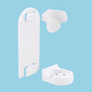 Toothbrush  2pcs Electric Holder No Drills Organizer Removable 4.5x9.5cm for