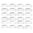 24 Styles Eyebrow Shaping Stencils Grooming Kit Makeup Shaper Template DIY
