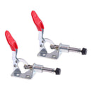 2x GH-301AM Toggle Clamp Holding Latch 45kg Push Pull Quick Release Hand T SHU