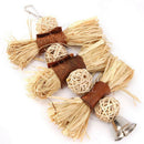 Pet Parrot Conure Cockatiel Parakeet Budgie Bird Chew Bites Swing Cages Toys