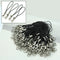 100 Pcs Black Cell Phone Lanyard Cords Strap Lariat Lanyard Mobile Lobster Clasp