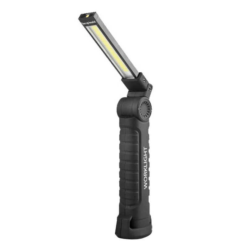 LED COB Work Light Portable 5 Mode Folding Emergency Flashlight with Magnet