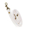 Adjustable PU Leather Handbag Shoulder Bag Strap Replacement White 12mm Wide