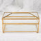 Tissue Box Geometric Transparent Home Desk Coffee