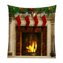 Xmas Merry Christmas Day Happy New Year Tapestry for Home Decor Wall Art-G