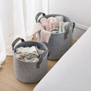 Felt Material Cylinder Sundries Collect Storage Basket Lightweight And Stur J8D7