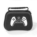 Portable EVA Hardshell Carrying Case Silkscreen Print for DualSense (Black) A