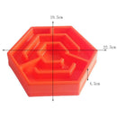 Pet Feeding Food Bowls Puppy Slow Down Eating Feeder Dish Bowel Prevent Obe