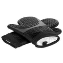 Silicone Oven Mitts 1 Pair Potholders Heavy Duty Cooking Gloves, Kitchen Co