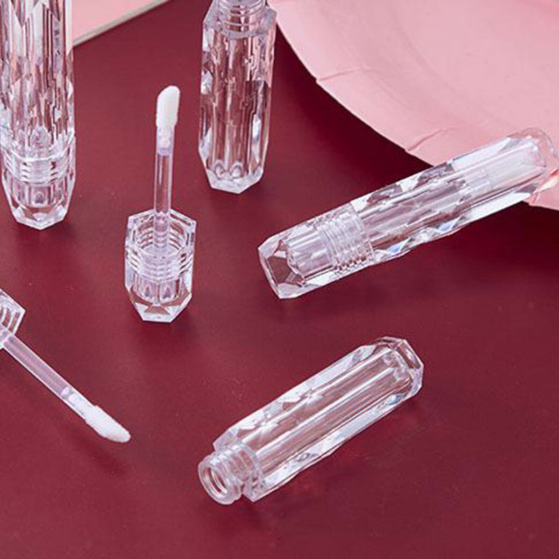 3x 2.5ml Lip Gloss Tube Empty Refillable Lip Balm Bottle Lip Gloss Container