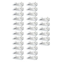 30 pcs hard wall picture frame clock hanger non trace hook mural hook made of