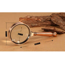 5X 70mm Magnifying Glass Handheld Magnifier Loupe Watch Jewelry Microscope