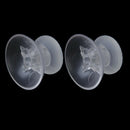 1 pair of Thumbstick Joystick replacement for XBOX One controller Clear N1Q5