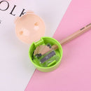 Plastic Creative Cat and Bear Pencil Sharpener Kids School Supplies Stationery