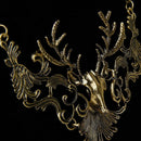 Short necklace with Deer Head pendant for Christmas Party
