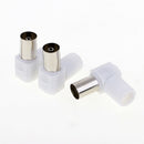 10pcs Right Angle 90 Degree RF Coaxial Coax TV Aerial Female Connector Plug