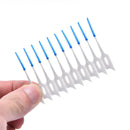 40PCS Clean Tooth Floss Head Hygiene Dental Plastic Interdental Brush ToothS Hn