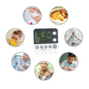 Digital Kitchen Timer Magnetic Back,Cooking Timer,Large Display Loud Alarm