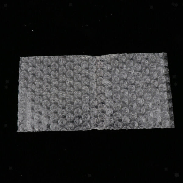 Pack of 50, Bubble Out Pouches Bags Wrap Cushioning Clear  13x25cm