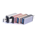 Metal USB C 3.1 Type C Male To USB Female OTG Data Sync Converter Adapter Cable