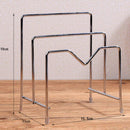 Storage Stainless Steel Rack Holder Organizer Kitchen Accessory for Cutting E1G2