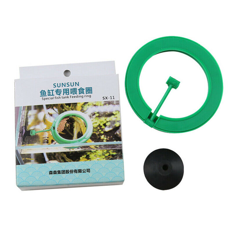 1pc Fish Food Ring Aquarium Fish Tank Small Type Tropical Fish FeSEAU