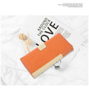 Ladies Womens Envelope Leather Wallet Button Clutch Purse Long Handbag Card J4H9