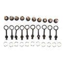 10Pcs DC-022 5.5-2.1 / 5.5 x 2.1mm DC Power Socket DC Connector Mounting