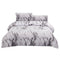 3pcs/set Marble Bedding Set Comforter Cover Pillow Cover Polyster Queen