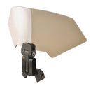 Smoke Adjustable Clip On Windshield Extension Spoiler Deflector For ATV 25cm
