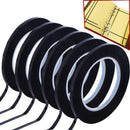 16Pack 3Mm 1/8 Inch Width Graphic Tape Whiteboard Tape Self Adhesive Chart