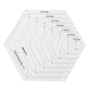 Acrylic Patchwork Craft Quilting Ruler Cutting Rulers DIY Sewing Tool (4pcs A