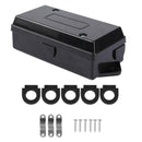 7 Way Weatherproof Trailer Plug Wiring Electrical Wire Cord Junction Box