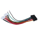 20P ATX To 2 Port 6Pin AT PSU Converter Power Cable For Comput 286 386 486 586 Z