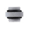 G1/4 Dual External Thread Hose Connector for PC Water Cooling System(White)