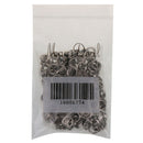 50 Set Nice Plated PRESS STUDS SNAP POPPER 11mm Prong Snap Fastener Press Stud