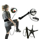 Solo Football Soccer Trainer Kick Throw Practice Skills Kids Training Equipments