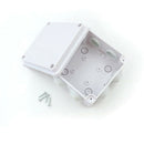1PC Plastic Waterproof Electrical Junction Box 100*100*70mm IP65 With 7 Holes M&