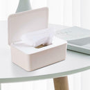 Plastic Wet Wipes Dispenser Dustproof Tissue Storage Box Holder with Lid
