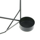 Geometric Tea Light Wall Candlestick Candle Holder for Wall Decoration_Black