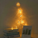 10LED Crack Metal Star Light String Party Wedding Christmas Home Lamp Decor