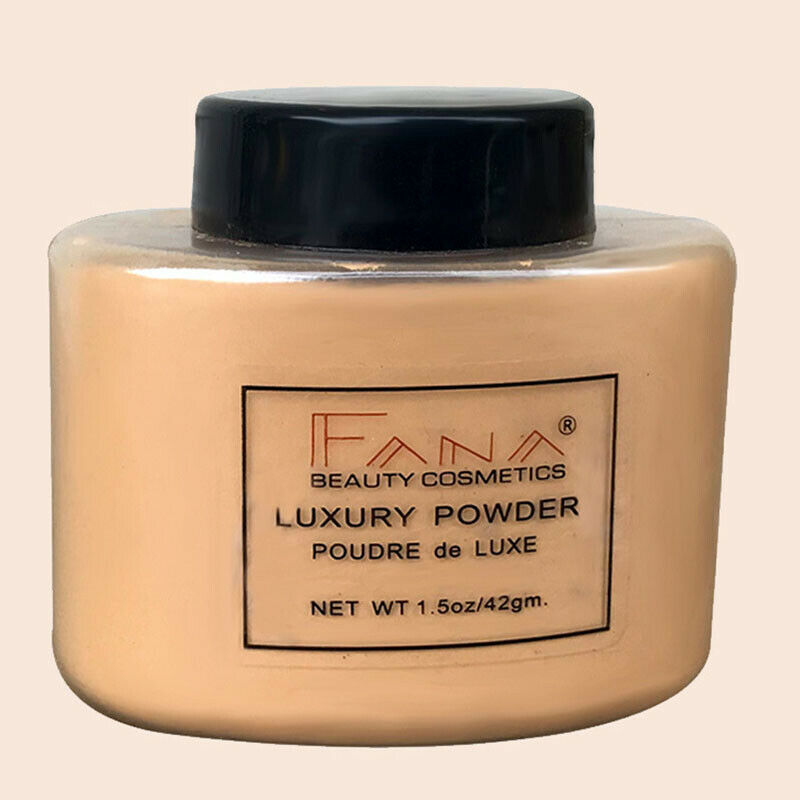 Fana Luxury Powder Face Banana Loose Powder for Women Girl Makeup Long Last R5F5