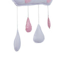 Raindrop Pendant Nordic Wind Felt Cloud Raindrop Pendant Children's Room Te