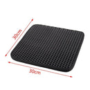 1X(Cat Litter Mat Litter Trapping Litter Mat Honeycomb Double Layer Waterpr