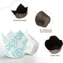 150 Pieces Tulip Baking Cups Cupcake Muffin Liners Wrappers for Parties Wed